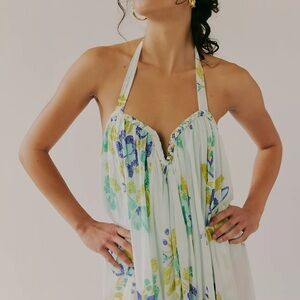 Free People Multicolor Floral Maxi Dress